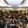 -1월 12일 오후 서울 중구 프레스센터에서 열린 ‘고 이선균 배우의 죽음을 마주하는 문화예술인들의 요구’ 성명서 발표에 많은 언론들이 모여 취재하고 있다.