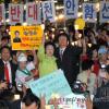 -2010년 5월 27일 저녁 광화문 광장에서는 한명숙 후보와 함께 하는 생명과 평화의 서울마당이 열렸다