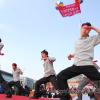 진보대연합으로 지방선거 승리-2010년 5월 1일 오후 서울 여의도 문화마당에서 열린 120주년 세계 노동절 기념 범국민대회