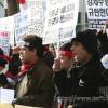 -2007년 12월 13일 오전 광화문 정부청사앞에서  이주노동자의 권리와 인권을 무시한 정부의 날치기 강제출국 강행 규탄하는 기자회견이 열렸다.