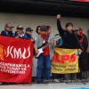 까지만, 라쥬, 마숨을 즉각 석방하라.-2007년 12월 9일 오후 대학로 마로니에공원에서 2007세계이주민의 날 기념 결의대회에서 이주노동자들이 인터네셔널가를 부르고 있다.