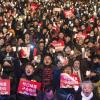 -12월 3일 오후 서울 광화문 광장 일대에서 1백50만 명이 모여 ‘박근혜 퇴진 6차 범국민행동’을 열고 박근혜 즉각 퇴진을 요구하고 있다.
