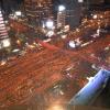 -12월 3일 오후 ‘박근혜 퇴진 6차 범국민행동’이 열린 서울 광화문 광장 일대를 1백50만 촛불이 가득 메우고 있다. 
