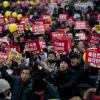 -4일 오후 서울 광화문광장에서 열린 ‘2월에는 탄핵하라, 14차 범국민행동’에 모인 40만이 박근혜 즉각 퇴진을 요구하고 있다.