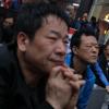 -탠디 제화 노동자들의 파업투쟁 승리 보고이자 전체 제화 노동자들의 노동조건 개선을 요구하는 ‘제화 노동자 총궐기대회’가 5월 11일 오후 성수역 앞에서 열리고 있다.  