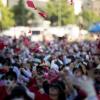 -8월 4일 서울 광화문광장에서 ‘불편한 용기’가 주최한 ‘제 4차 불법촬영 편파수사 규탄 시위’가 열리고 있다. 