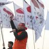 -6천여 명(주최측 추산)의 공무원노조 조합원들이 해직자 복직, 공무원 노동3권 인정, 정치기본권 등을 요구하며 11월 9일 오후 연가 투쟁 집회를 열고 있다.