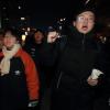 -추모제를 마친 참가자들은 서울 정부청사 앞까지 행진을 하고 있다.