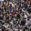 -5월 1일 세계노동절을 맞아 화장품판매, 가전설치서비스, 마트 등 1000여 명의 서비스노동자들이 서울 명동 신세계백화점 본점 앞에서 결의대회를 열고 있다.