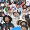 -결성 30주년을 맞은 전국교직원노동조합이 5월 25일 오후 서울 종각 우정국로에서 ‘전교조 결성 30주년 전국교사대회’를 열고 있다.