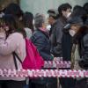 -코로나19 확진자가 늘어나고 있는 3월 2일 오전 서울역에서 시민들이 한 장에 1000원인 마스크를 구매하기 위해 길게 줄을 서 있다. 