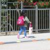 -코로나19 확진자 수가 늘어나고 있는 가운데 5월 27일 오전 서울 성북구 월곡초등학교 학생이 등교하고 있다.