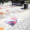 -‘모두를위한낙태죄폐지공동행동’이 10월 8일 오전 서울 청와대 분수대 앞에서 ‘문재인 정부 낙태죄 개정입법예고안 규탄 기자회견’을 열고 있다.