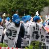 -5월 13일 오후 서울 시청역 인근 세종대로에서 윤석열 퇴진 집회가 열리고 있다.