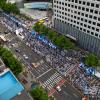 -5월 20일 오후 서울 세종대로에서 윤석열 퇴진 집회가 열리고 있다.